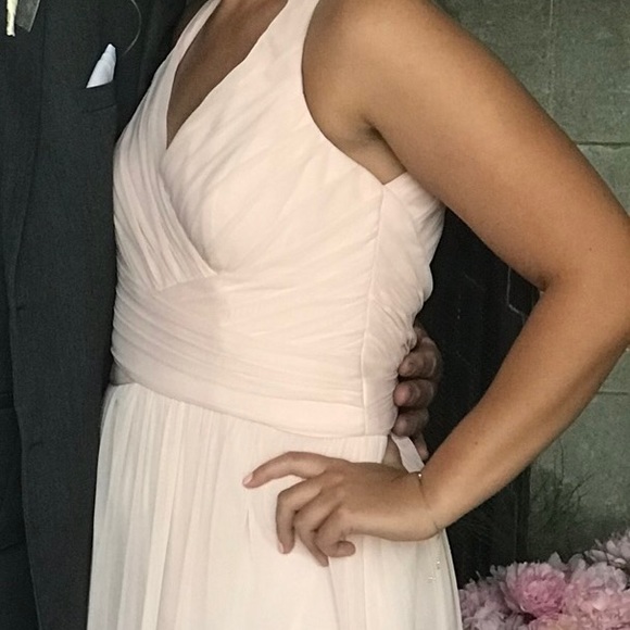 David’s Bridal Bridesmaid dress - petal pink - Picture 2 of 2